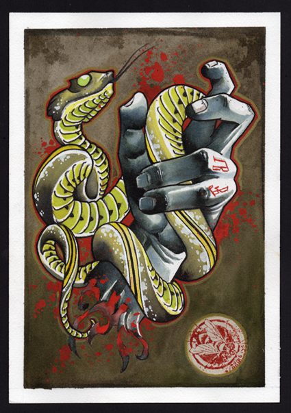 ORIGINAL_SnakeHand TAMPONNE