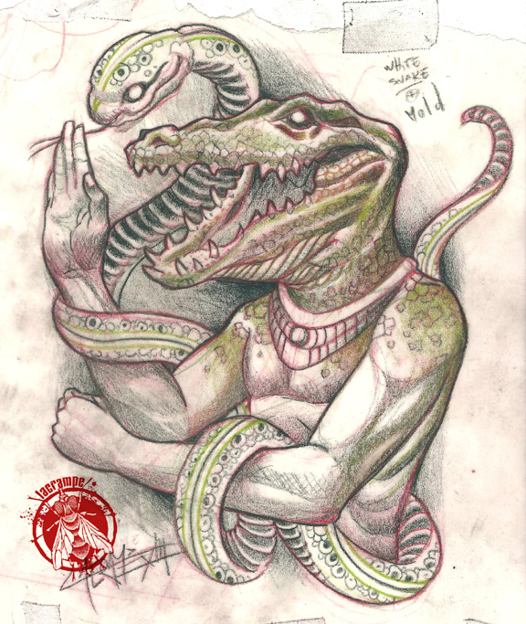 croco egypte draw