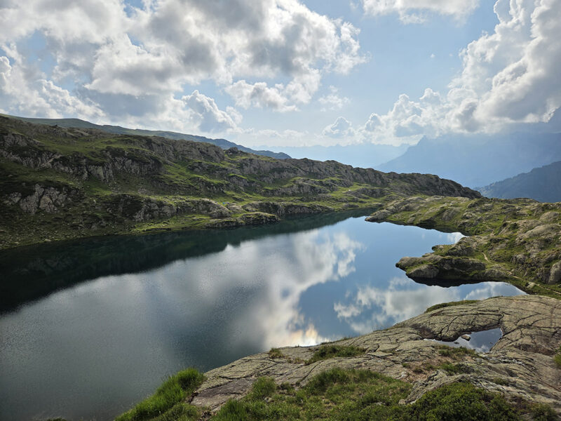 Bivouac au lac du Brévent - Alpes